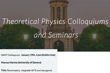 Online Theoretical Physics Colloquium by Marcos Mariño