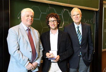 Hugo Duminil-Copin receives the Oberwolfach Prize