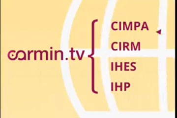 Carmin.tv broadcasting platform for mathematics