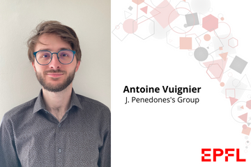 New member: Antoine Vuignier (EPFL, J. Penedones' Group)