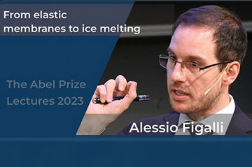 From elastic membranes to ice melting