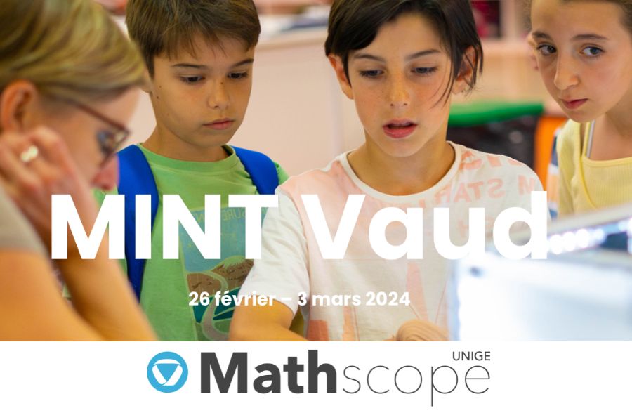 Mathscope at MINT Vaud Salon