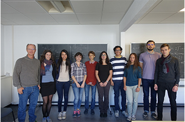 Welcome to this year's Master Class in Mathematical Physics students