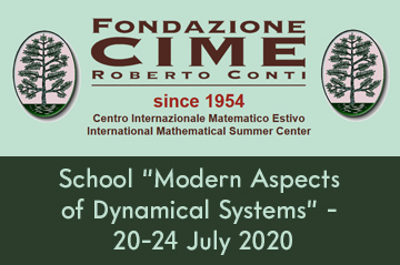 Summer School “Modern Aspects of Dynamical Systems” (20-24 July 2020)